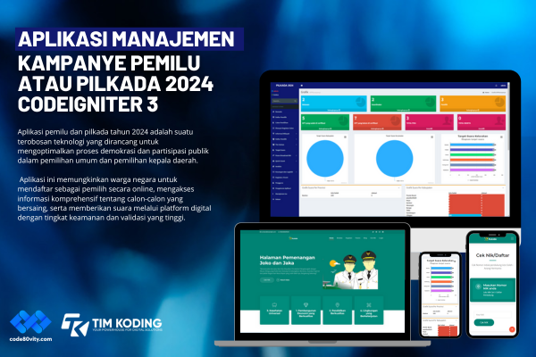 Source code Sistem Aplikasi Manajemen Kampanye Pemilu 2024 CodeIgniter 3